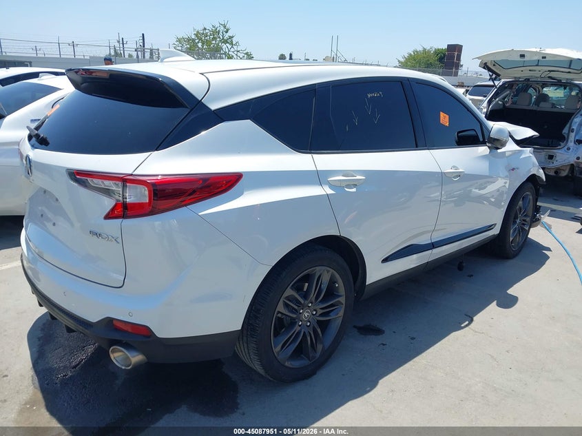 Vin: 5j8tc1h67nl004816, lot: 45585514, acura rdx a-spec package 20224