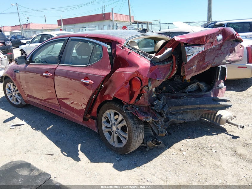 Vin: 5xxgn4a7xdg226781, lot: 45585529, kia optima ex 20133