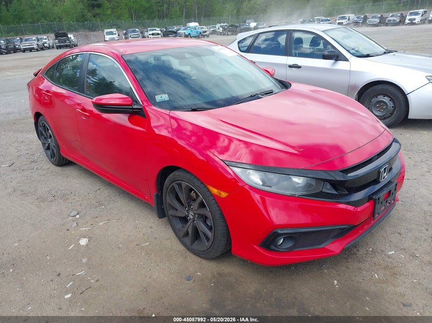 2019 HONDA CIVIC SEDAN 2.0L I-4 DOHC, VVT, 158HP