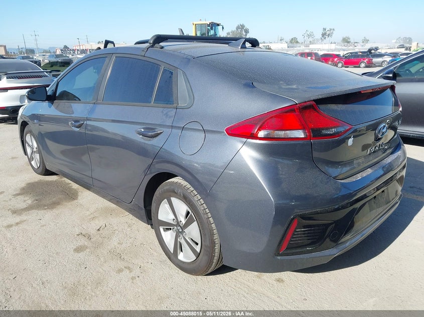 VIN KMHC65LC4KU171615 2019 HYUNDAI IONIQ HYBRID BLUE
