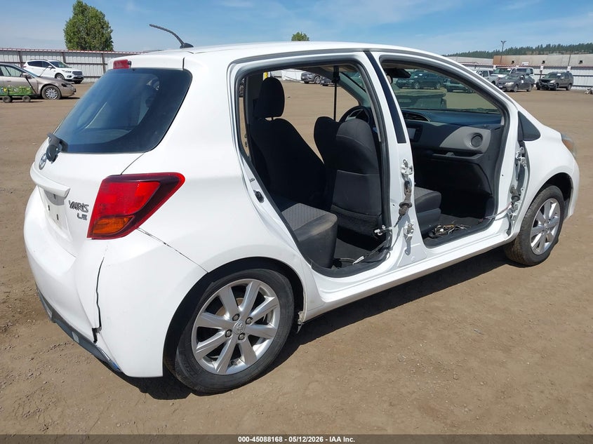 VIN VNKKTUD39HA071271 2017 TOYOTA YARIS LE
