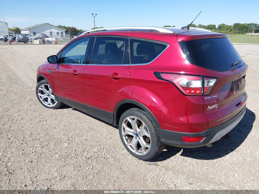 2017 FORD ESCAPE SPORT UTILITY VEHICLE 2.0L I-4 DI, DOHC, VVT, TURBO, 245HP