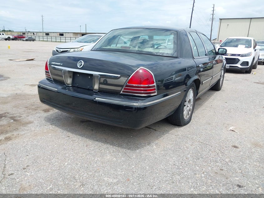 Vin: 2mebm7fv8ax600310, lot: 45585746, mercury grand marquis ls (fleet only) 20104
