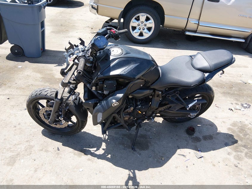 2019 Yamaha Mt07 VIN: JYARM27E1KA005676 Lot: 45088188