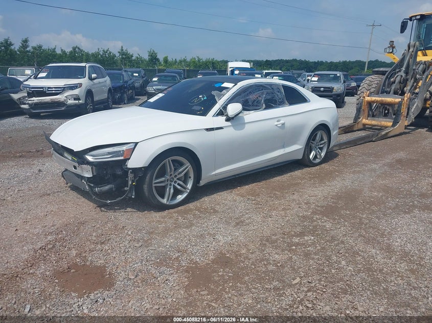 Vin: wautnaf56ja003727, lot: 45585779, audi a5 2.0t premium 20182