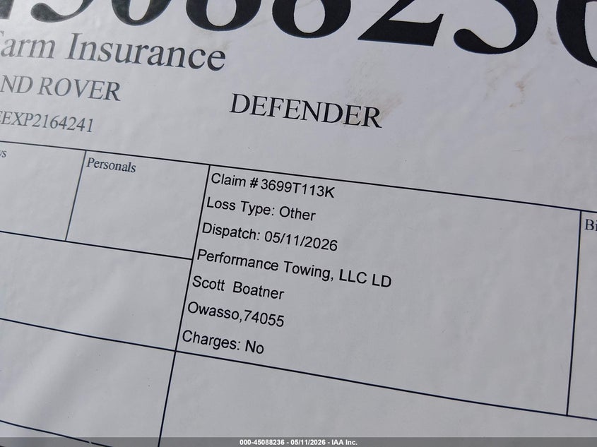 2023 LAND ROVER DEFENDER auction photo 6