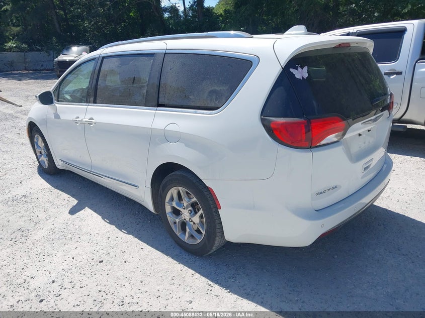 Vin: 2c4rc1gg7jr272110, lot: 45585996, chrysler pacifica limited 20183