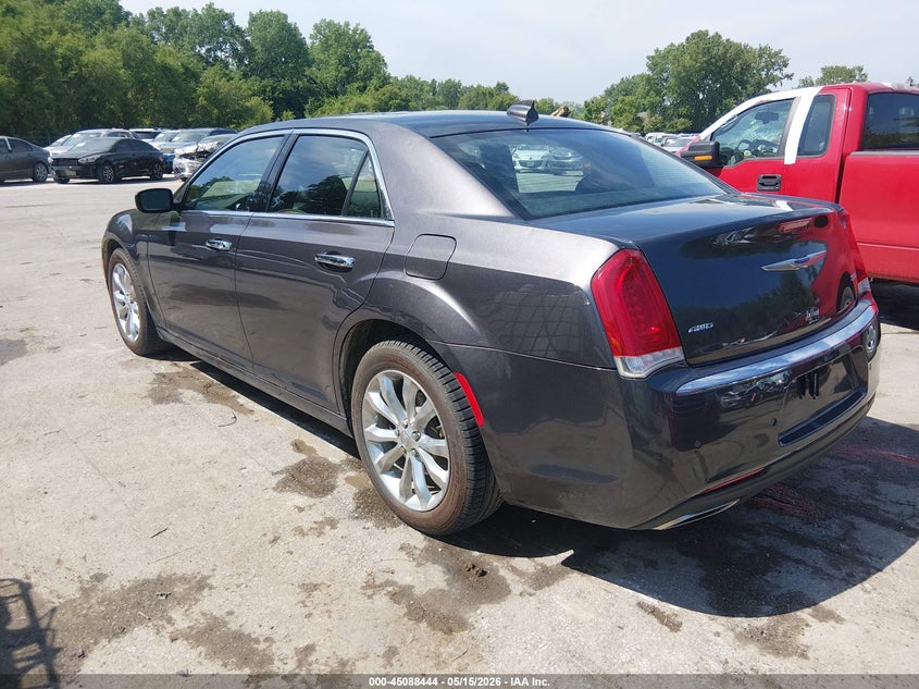 Vin: 2c3ccakg1jh304380, lot: 45586007, chrysler 300 limited awd 20183