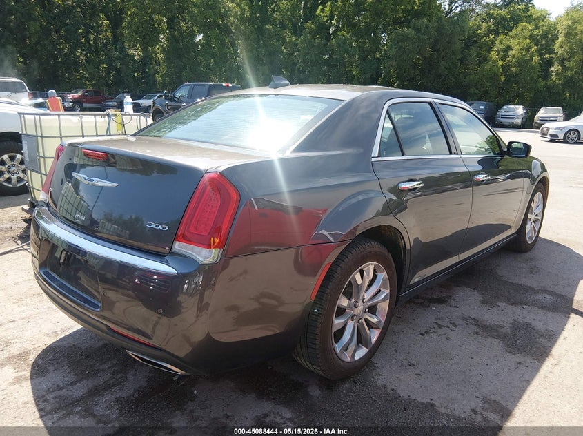 Vin: 2c3ccakg1jh304380, lot: 45586007, chrysler 300 limited awd 20184