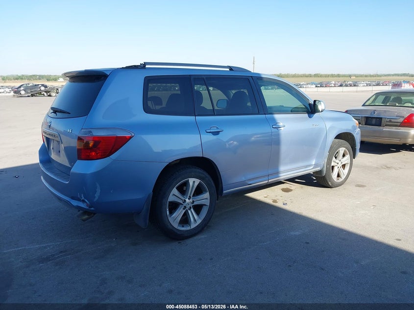 2008 TOYOTA HIGHLANDER auction photo 4