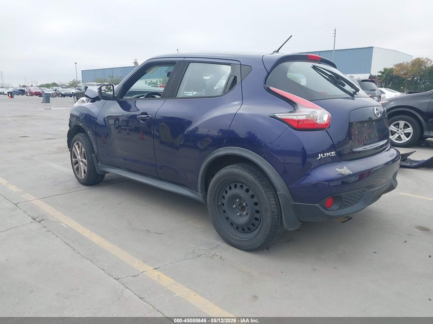 Vin: jn8af5mv3ft563822, lot: 45586209, nissan juke s 20153
