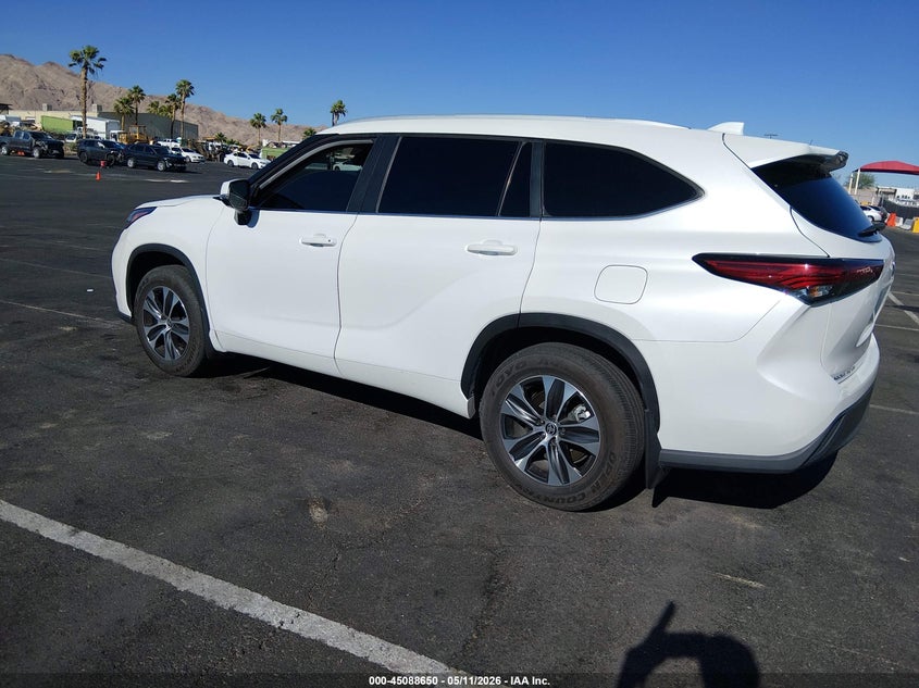 Vin: 5tdkdrah0ps035196, lot: 45586213, toyota highlander xle 20233
