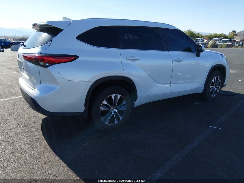 Vin: 5tdkdrah0ps035196, lot: 45586213, toyota highlander xle 20234