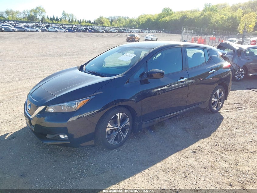 Vin: 1n4az1cv8mc557045, lot: 45586217, nissan leaf sv 40 kwh 20212