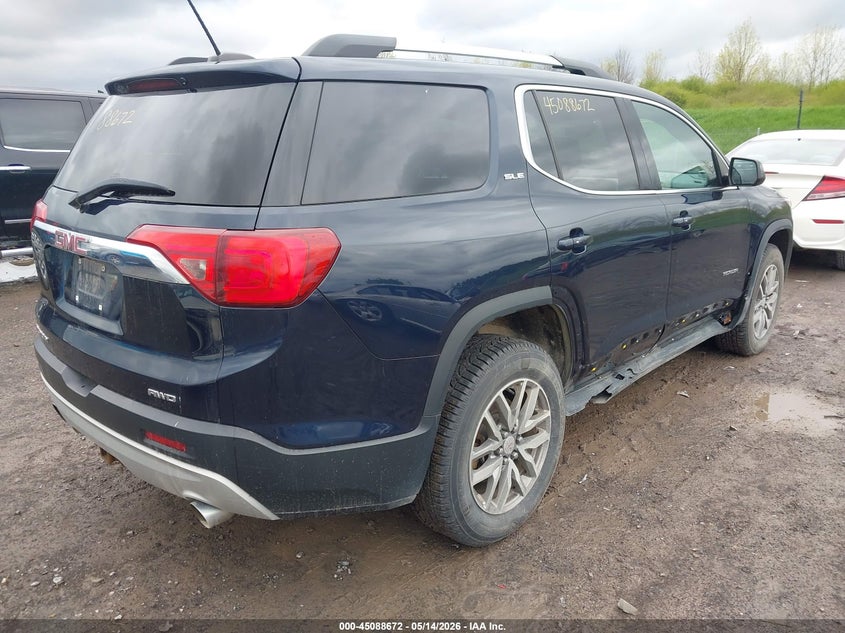 Vin: 1gkknsls7hz183590, lot: 45586235, gmc acadia sle-2 20174