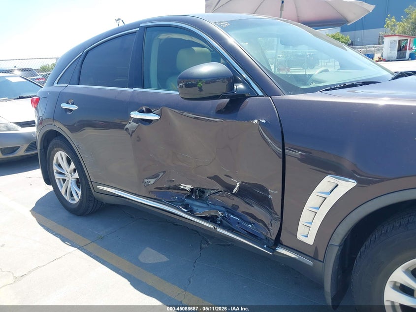 2013 Infiniti Fx37 VIN: JN8CS1MW1DM172505 Lot: 45088687
