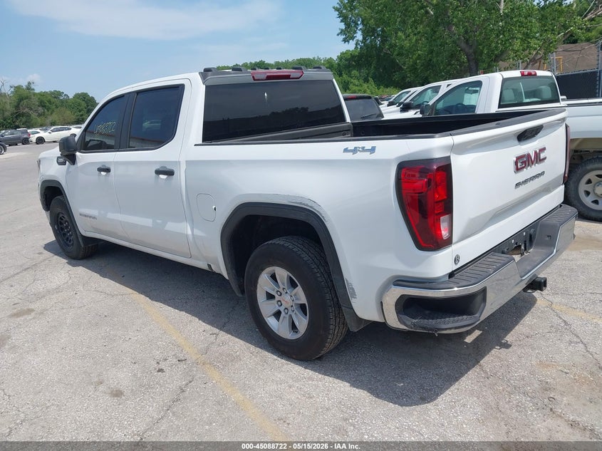Vin: 1gtpuaek2sz150578, lot: 45586285, gmc sierra 1500 4wd  short box pro 20253