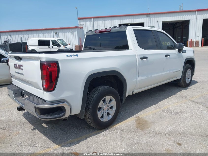 Vin: 1gtpuaek2sz150578, lot: 45586285, gmc sierra 1500 4wd  short box pro 20254