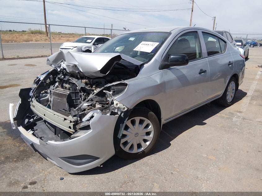 Vin: 3n1cn7ap6fl939350, lot: 45586295, nissan versa 1.6 s+ 20152