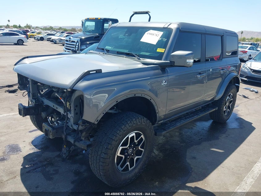 VIN 1FMEE5BP3MLA67433 2021 FORD BRONCO OUTER BANKS