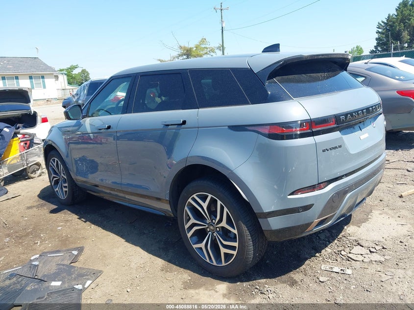 Vin: salzt2fx1nh168682, lot: 45586379, land rover range rover evoque r-dynamic s 20223