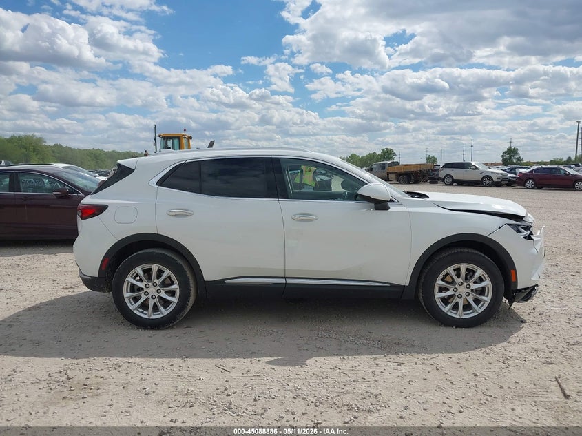 2021 BUICK ENVISION SPORT UTILITY VEHICLE 2.0L I-4 DI, DOHC, VVT, TURBO, 228HP