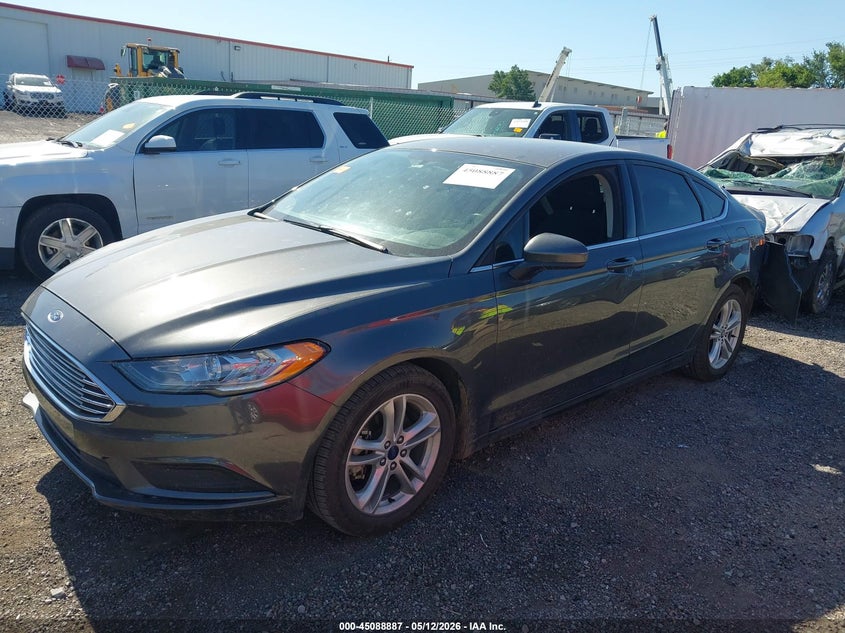 2018 Ford Fusion Se 3FA6P0H7XJR203573 photo 1