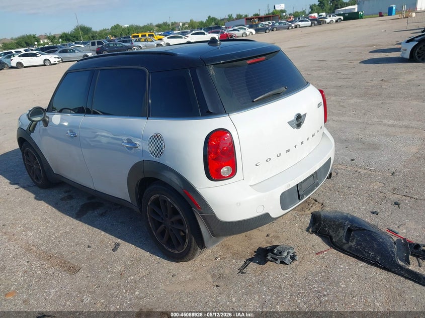 Vin: wmwzb3c5xfwm33094, lot: 45586491, mini countryman cooper 20153