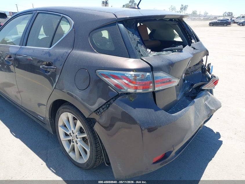 2012 Lexus Ct 200H Premium VIN: JTHKD5BH0C2109577 Lot: 45088948