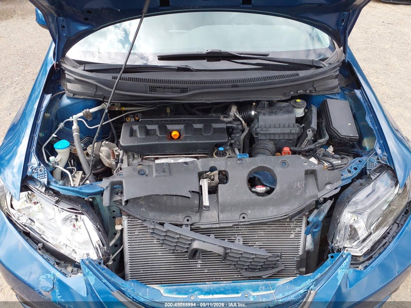 2012 Honda Civic 1.8 Ex Blue Lot 111045088994 Vin 19XFB2F84CE002147