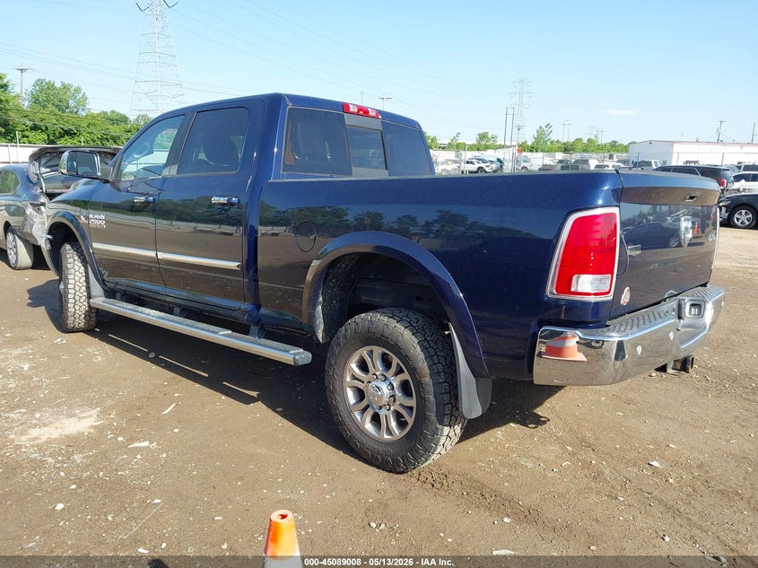 Vin: 3c6ur5fl8jg192939, lot: 45586571, ram 2500 laramie  4x4 6'4 box 20183