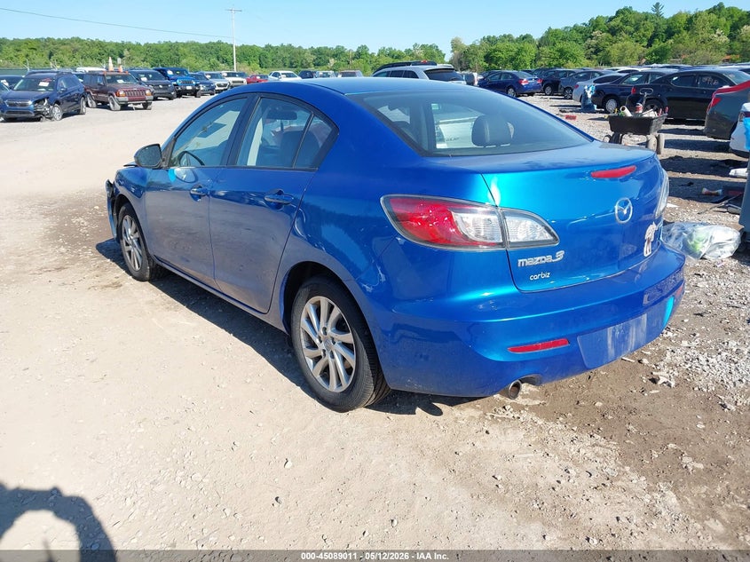Vin: jm1bl1w87c1634004, lot: 45586574, mazda mazda3 i grand touring 20123