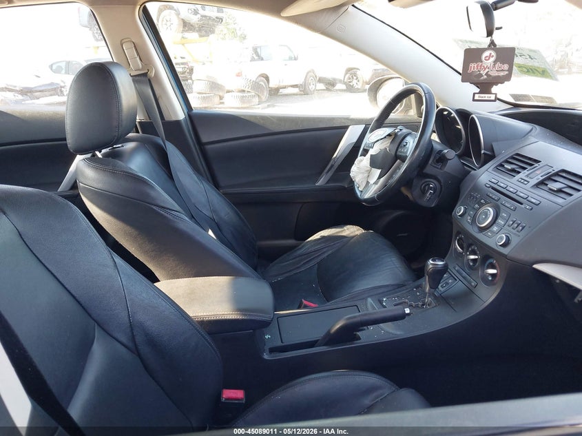 2012 Mazda 3 2.0 I Grand Touring blue Lot 111045089011 Vin JM1BL1W87C1634004