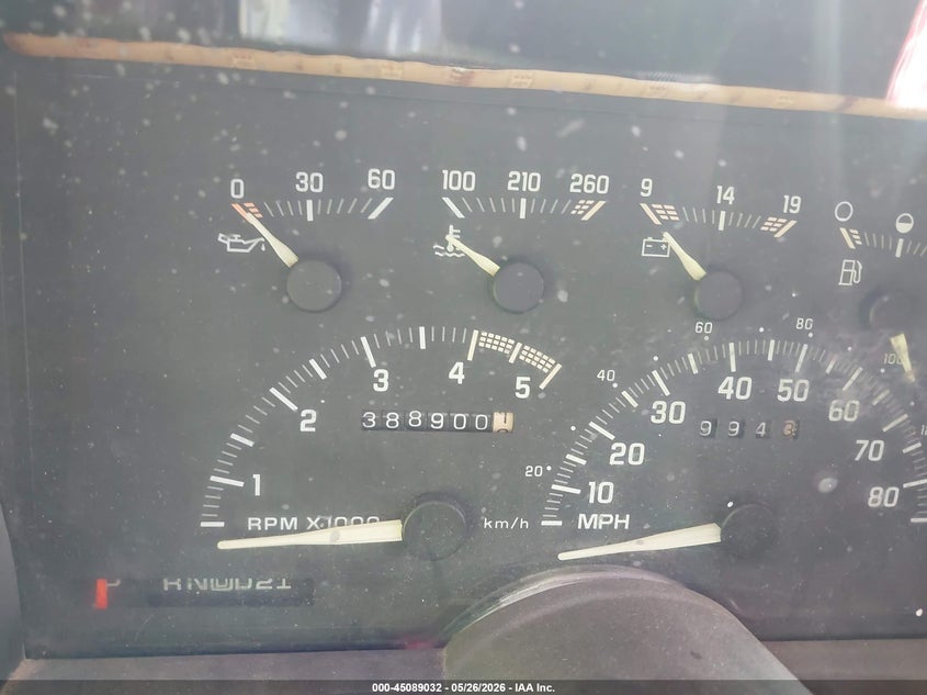 1993 GMC Sierra C1500 VIN: 2GTEC19Z8P1535046 Lot: 45089032