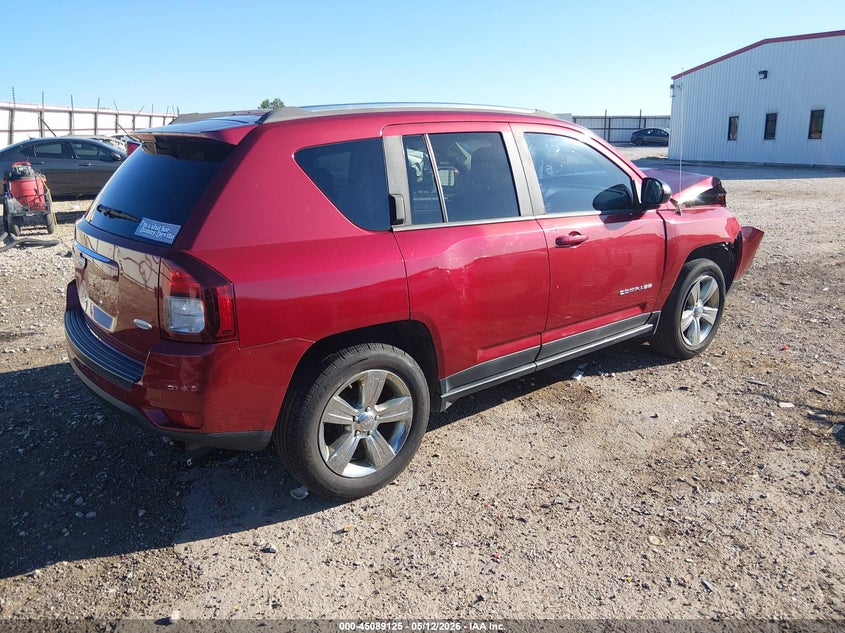 Vin: 1c4njdeb4ed661437, lot: 45586688, jeep compass latitude 20144