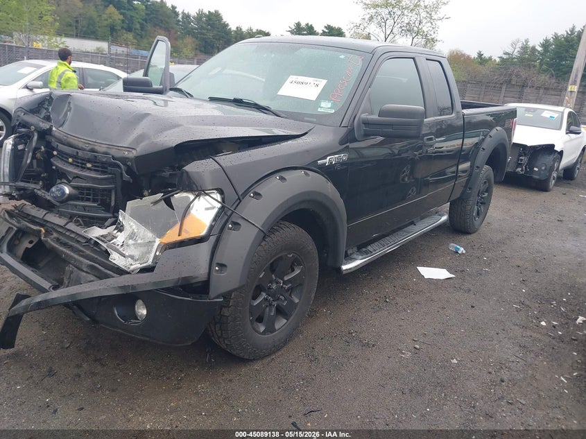Vin: 1ftfx1ef9efa25265, lot: 45586701, ford f-150 stx 20142