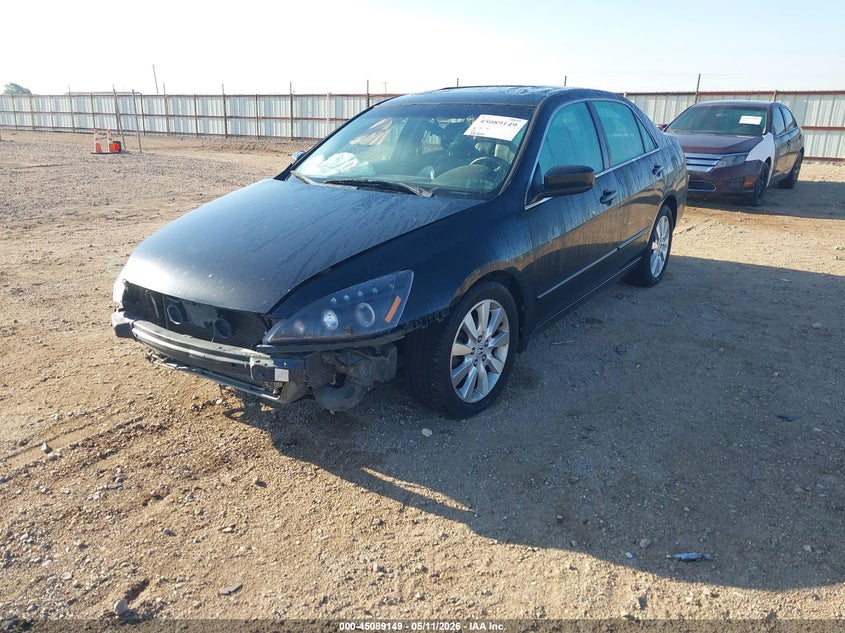 2007 Honda Accord 3.0 Ex 1HGCM665X7A031222 photo 1