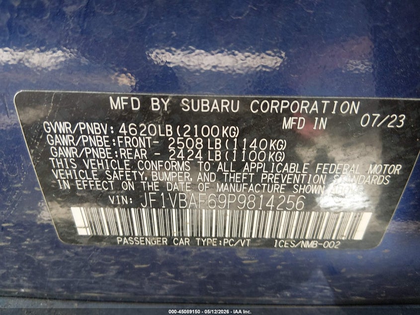 AtlanticExpress - Subaru WRX