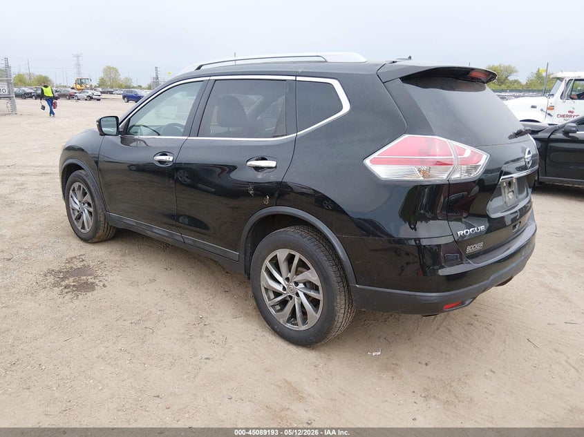 2015 NISSAN ROGUE auction photo 3