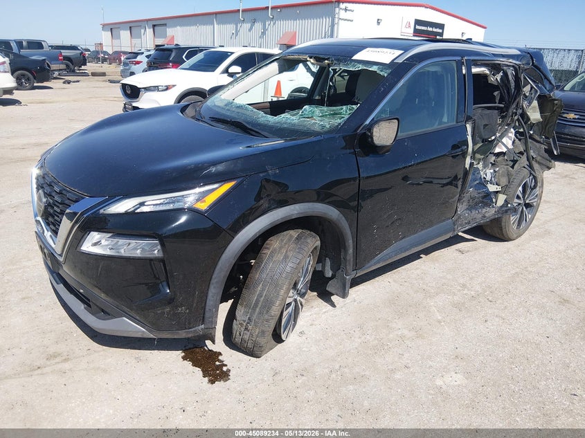 2021 NISSAN ROGUE auction photo 2