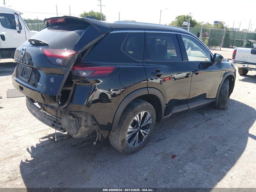 2021 NISSAN ROGUE auction photo 4