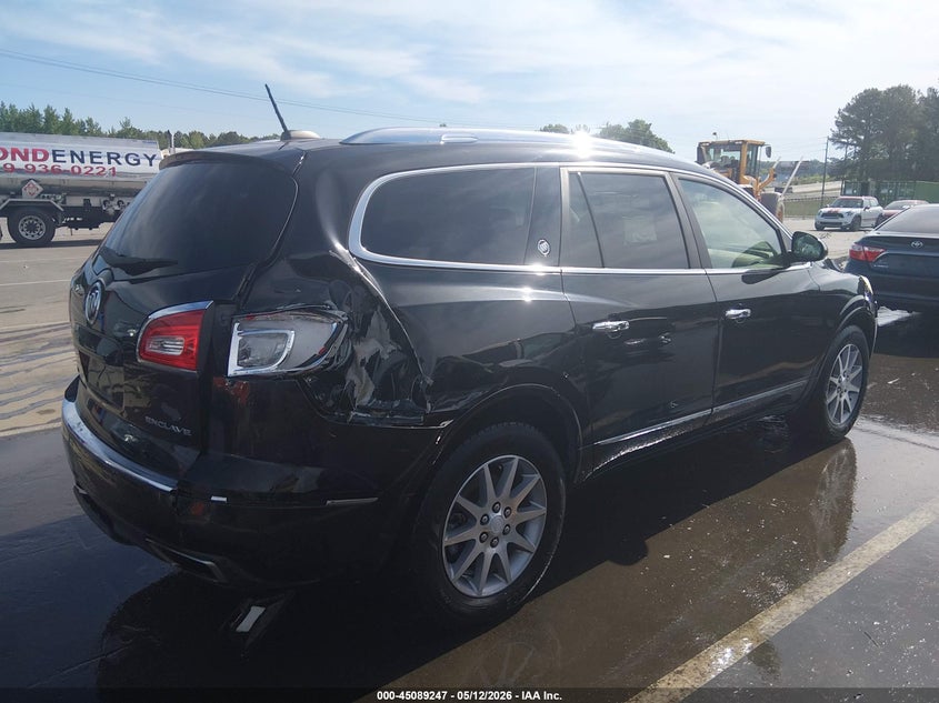 Vin: 5gakrbkdxgj218706, lot: 45586810, buick enclave leather 20164