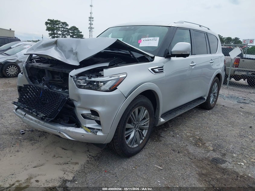 Vin: jn8az2af5m9717217, lot: 45586817, infiniti qx80 luxe 20212