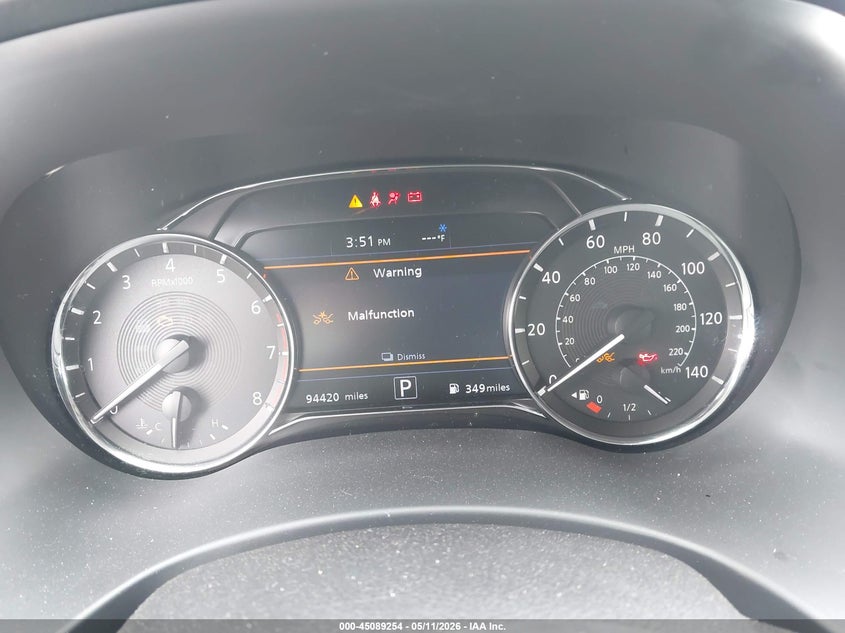 2021 Infiniti Qx80 Luxe VIN: JN8AZ2AF5M9717217 Lot: 45089254