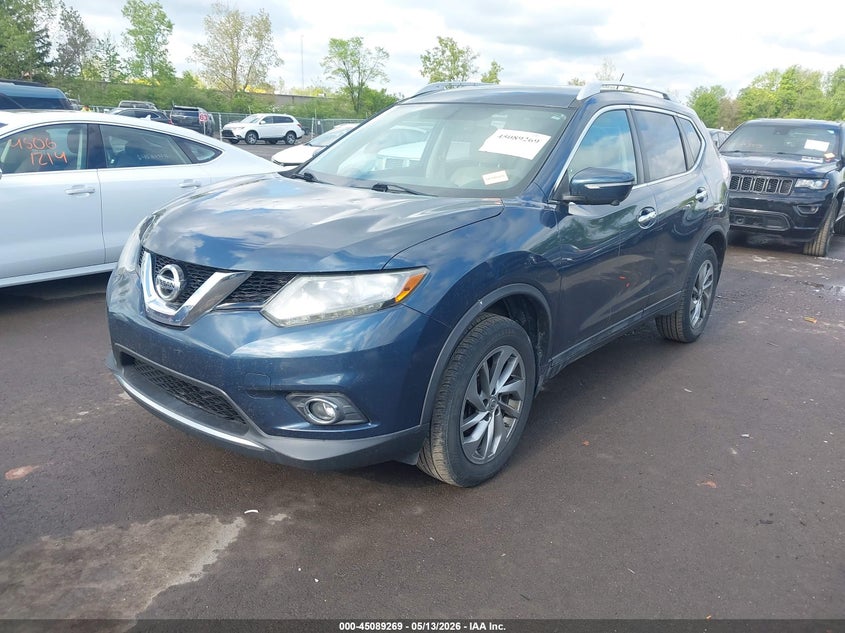 2015 Nissan Rogue Sl 5N1AT2MV7FC808510 photo 1