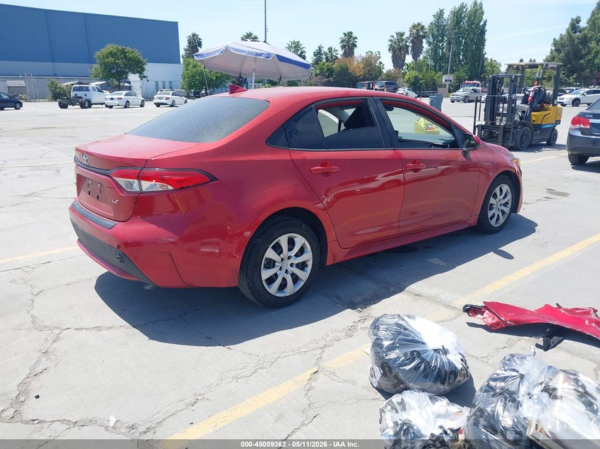 VIN 5YFEPRAE6LP074341 2020 TOYOTA COROLLA LE