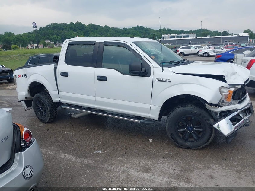 VIN 1FTEW1EP1JFD97605 2018 FORD F-150 LARIAT/XL/XLT