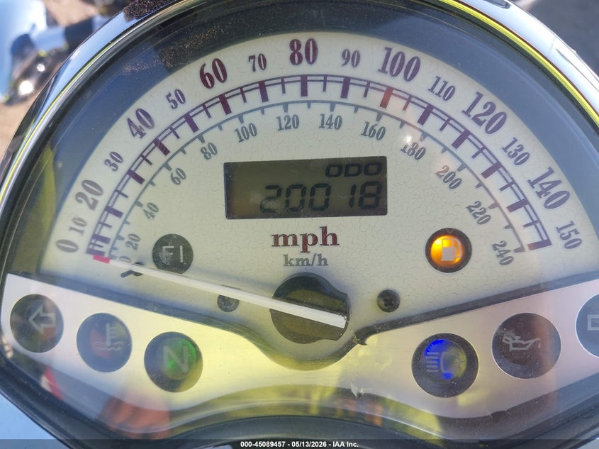 2005 Honda Vtx1800 S3 VIN: 1HFSC49N05A300179 Lot: 45089457