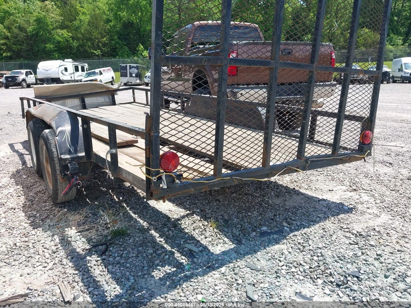 2009 LAWRIMORE 16' UTILITY TRAILER auction photo 3