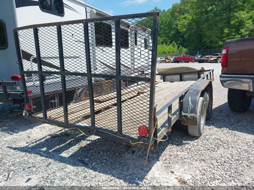 2009 LAWRIMORE 16' UTILITY TRAILER auction photo 4